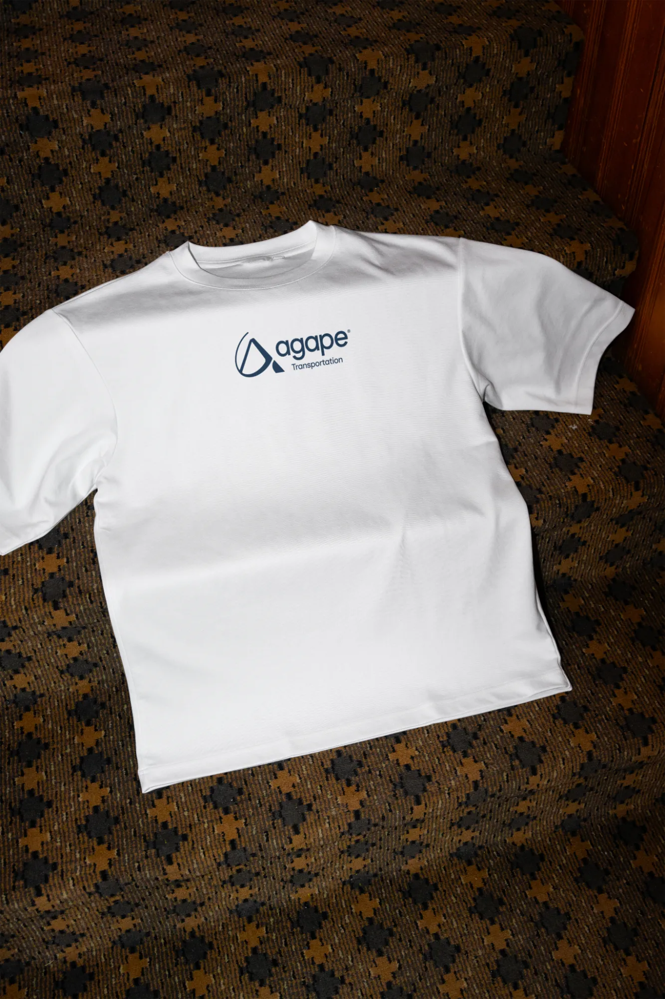 Agape, white T-shirt