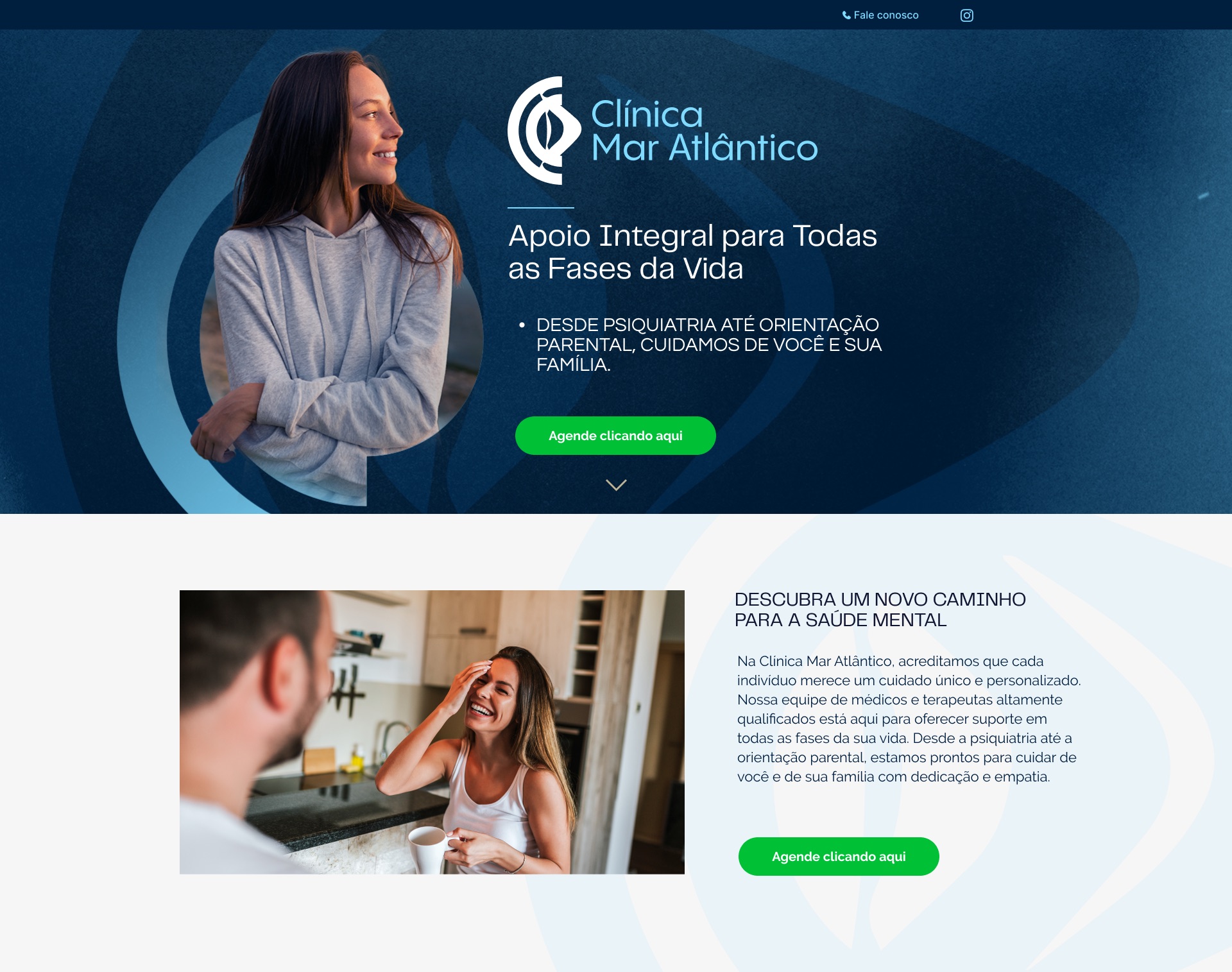 Clínica Mar Atlântico — site