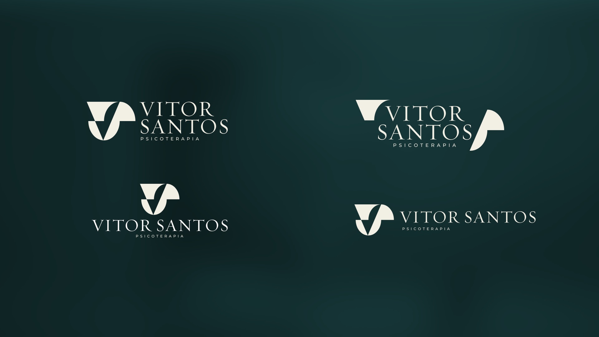 Vitor Santos — logo lockups